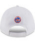 Фото #5 товара Men's White New York Mets League II 9FORTY Adjustable Hat