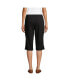 ფოტო #2 პროდუქტის Petite Sport Knit High Rise Elastic Waist Capri Pants