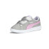 Фото #2 товара Puma Smash V2 Glitz Glam Glitter Slip On Youth Girls Size 3 M Sneakers Casual S