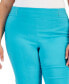 ფოტო #4 პროდუქტის Plus Size Tummy Control Pull-On Capri Pants, Created for Macy's