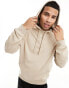 Фото #2 товара HUGO Dapo relaxed fit hoodie in beige