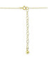 ფოტო #4 პროდუქტის Cubic Zirconia Starburst Pendant Necklace, 16" + 2" extender, Created for Macy's