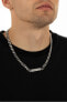 Timeless X Logo Steel Necklace JUXN03005JWSTT/U