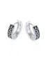 ფოტო #1 პროდუქტის Stainless Steel Chain Design Huggie Hoop Earrings