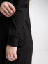 Noisy May Curve lightweight longline cardigan in black 48 - фото #5