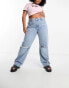 Фото #2 товара Cotton On Curve straight jeans in blue