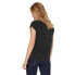 ფოტო #2 პროდუქტის VERO MODA Fill short sleeve v neck T-shirt