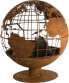 Фото #4 товара Palenisko ogrodowe Esschert Design w kształcie kuli ziemskiej 57 cm