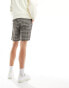 Фото #4 товара Farah redwald check shorts in brown