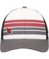 Youth Boys White, Charcoal Arizona Cardinals Cove Trucker Adjustable Hat