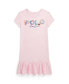 Фото #1 товара Платье для малышей Polo Ralph Lauren Тропическое Платье-футболка из хлопкового джерси