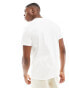 Fred Perry flocked laurel wreath t-shirt in white