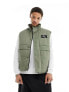 Фото #1 товара Calvin Klein Jeans transitional badge logo vest in olive