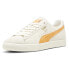 Фото #4 товара Puma Clyde Og Lace Up Mens White Sneakers Casual Shoes 39196209