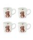 Royal Worcester Treetops Redhead Mug - Set of 4