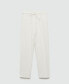 Women's Elastic Waist Cotton Pants