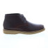 Фото #2 товара Dunham Clyde Chukka CI1601 Mens Brown Leather Lace Up Chukkas Boots