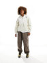 Фото #3 товара The North Face Platte High Pile heavyweight 1/4 zip fleece in off white