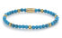 Turquoise Delight Beaded Bracelet RR-40059-G