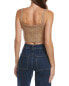 Фото #2 товара Joostricot Cable Cropped Wool Tank Women's