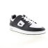 Фото #2 товара Lacoste Court Cage 223 3 SMA Mens Black Leather Lifestyle Sneakers Shoes
