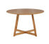 Фото #1 товара Обеденный стол ebuy24 Yadikon Ø120cm, с дополнительными плитами декора из дуба.