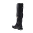 Фото #6 товара A.S.98 Tye 516338-201 Womens Black Leather Zipper Knee High Boots 6