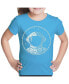 Big Girl's Word Art T-shirt - I Need My Space Astronaut