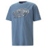 Фото #1 товара Puma P.A.M. X Graphic Crew Neck Short Sleeve T-Shirt Mens Blue Casual Tops 53881