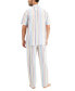 ფოტო #2 პროდუქტის Men's Striped Pajamas, Created for Macy's