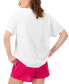 Women's Crewneck Graphic Loose-Fit T-Shirt