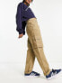 Фото #1 товара Pimkie straight leg cargo jeans in camel