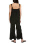 Фото #2 товара Xcvi Cleon Flounce Linen Jumpsuit Women's Black S