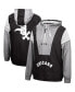 Фото #4 товара Men's Black Chicago White Sox Highlight Reel Windbreaker Half-Zip Hoodie Jacket