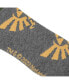 ფოტო #2 პროდუქტის Men's Legend of Zelda Triforce Icon on Olive and Gray Casual Crew Socks