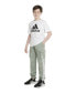 Фото #6 товара Бриджи для малышей Adidas 3-полоски с карго, эластичный пояс