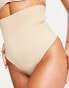 Фото #1 товара ASOS DESIGN shaping control thong in beige