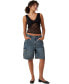 Фото #4 товара Women's Super Baggy Cargo Denim Jort Shorts