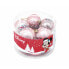 Christmas Bauble Minnie Mouse Lucky 10Units Pink Plastic (Ø 6 cm)