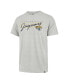 Men's Gray Distressed Jacksonville Jaguars Downburst Franklin T-shirt