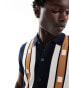 Фото #2 товара Ben Sherman button through mod polo in navy