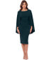 ფოტო #1 პროდუქტის Women's Capelet Midi Dress