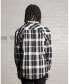 ფოტო #4 პროდუქტის Men's Mulberry Long Sleeve Flannel Shirt Big & Tall