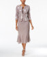 ფოტო #6 პროდუქტის Sequined A-Line Midi Dress and Jacket
