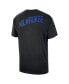 Фото #2 товара Men's Black Milwaukee Bucks 2023/24 City Edition Courtside Max90 T-shirt