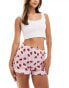 ASOS DESIGN micro shorts in cherry print Разноцветный, S - EU 36-38 - фото #1