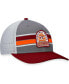 Men's Gray, Maroon Virginia Tech Hokies Aurora Trucker Adjustable Hat