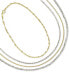 ფოტო #3 პროდუქტის Giani Bernini 18K Gold over Sterling Silver Ankle Bracelet