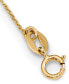 ფოტო #2 პროდუქტის Cross Rosary 16" Collar Necklace in 14k Gold