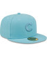 Фото #2 товара Men's Light Blue Chicago Cubs Color Pack 59FIFTY Fitted Hat